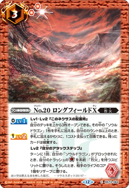 画像1: No.20 ロングフィールドX【C】 (1)