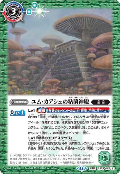 画像1: ユム・カアシュの粘菌神殿/大茸人オニナラダ【転醒R】 (1)